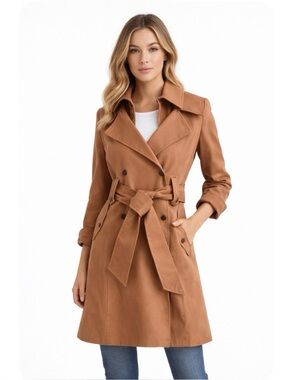 Vero Moda Blush Pink Trench Coat
